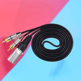 Maxbell XLR Male to 2 RCA Male Audio Cable Convenient Y Splitter Cable for Mixer Mic