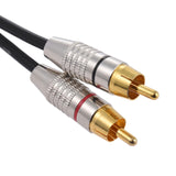 Maxbell XLR Male to 2 RCA Male Audio Cable Convenient Y Splitter Cable for Mixer Mic