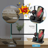 Maxbell 3 in 1 Wireless Charging Station Accessories Multifunctional for Phone Watch