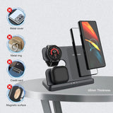 Maxbell 3 in 1 Wireless Charging Station Accessories Multifunctional for Phone Watch