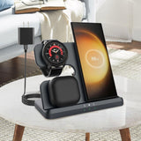 Maxbell 3 in 1 Wireless Charging Station Accessories Multifunctional for Phone Watch