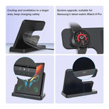 Maxbell 3 in 1 Wireless Charging Station Accessories Multifunctional for Phone Watch