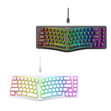 Maxbell Mechanical Gaming Keyboard Wired Accessories Ergonomic Rainbow Backlit black