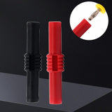 Maxbell 8 Pieces 4mm Banana Plug Coupler Insulated for Banana Plug Extension Adapter