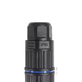 Maxbell 5 Pieces Junction Boxes Electrical Power Cord Box Cable Connectors for Black 2 pin