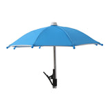 Maxbell Phone Umbrella Sunshade Photography Travel Professional Universal Anti Glare Blue