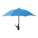Maxbell Phone Umbrella Sunshade Photography Travel Professional Universal Anti Glare Blue