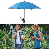 Maxbell Phone Umbrella Sunshade Photography Travel Professional Universal Anti Glare Blue