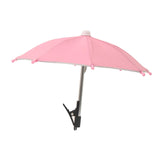 Maxbell Phone Umbrella Sunshade Photography Travel Professional Universal Anti Glare Pink