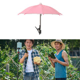 Maxbell Phone Umbrella Sunshade Photography Travel Professional Universal Anti Glare Pink
