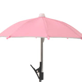 Maxbell Phone Umbrella Sunshade Photography Travel Professional Universal Anti Glare Pink