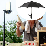 Maxbell Phone Umbrella Sunshade Photography Travel Professional Universal Anti Glare Black