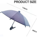 Maxbell Phone Umbrella Sunshade Photography Travel Professional Universal Anti Glare Yellow