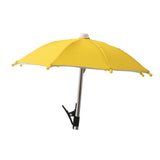 Maxbell Phone Umbrella Sunshade Photography Travel Professional Universal Anti Glare Yellow