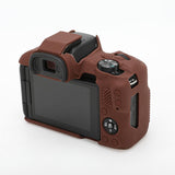 Maxbell Camera Case Silicone Case Anti-scratch Camera Cover Protective Cover for R50 Brown