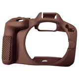 Maxbell Camera Case Silicone Case Anti-scratch Camera Cover Protective Cover for R50 Brown