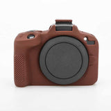 Maxbell Camera Case Silicone Case Anti-scratch Camera Cover Protective Cover for R50 Brown