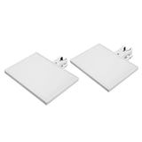 Maxbell Microphone Stand Tray Clamp on Rack Tray Holder for Broadcast Recording  M
