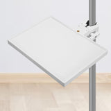 Maxbell Microphone Stand Tray Clamp on Rack Tray Holder for Broadcast Recording  M