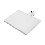 Maxbell Microphone Stand Tray Clamp on Rack Tray Holder for Broadcast Recording  L
