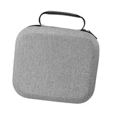 Maxbell Speaker Microphone Storage Case Sturdy Audio Protect Box for Home Dorm Hotel Gray