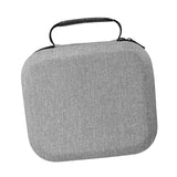 Maxbell Speaker Microphone Storage Case Sturdy Audio Protect Box for Home Dorm Hotel Gray