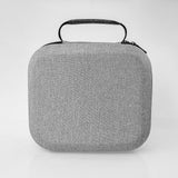 Maxbell Speaker Microphone Storage Case Sturdy Audio Protect Box for Home Dorm Hotel Gray