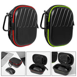 Maxbell PP Mouse Case Zipper Protection Pouch Carrying Case for Travel Hotel Office Red