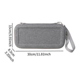 Maxbell Carrying Case for Game Consoles Sturdy with Handle Dustproof Hard   Pouch