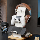 Maxbell 3 Tier Game Controller Display Stand Table Controller Holder Headphone Stand