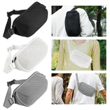 Maxbell Portable Speaker Bag Adjustable Strap Multipurpose Lightweight Carrying Case Black