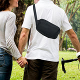 Maxbell Portable Speaker Bag Adjustable Strap Multipurpose Lightweight Carrying Case Black