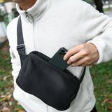 Maxbell Portable Speaker Bag Adjustable Strap Multipurpose Lightweight Carrying Case Black