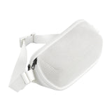 Maxbell Portable Speaker Bag Adjustable Strap Multipurpose Lightweight Carrying Case White