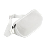 Maxbell Portable Speaker Bag Adjustable Strap Multipurpose Lightweight Carrying Case White