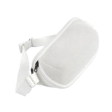 Maxbell Portable Speaker Bag Adjustable Strap Multipurpose Lightweight Carrying Case White