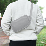 Maxbell Portable Speaker Bag Adjustable Strap Multipurpose Lightweight Carrying Case Gray