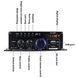 Maxbell Bluetooths Power Amplifier Compact 60W x2  Sound for Home Theater Bar