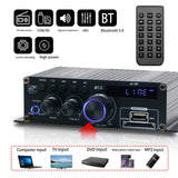 Maxbell Bluetooths Power Amplifier Compact 60W x2  Sound for Home Theater Bar
