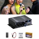 Maxbell Bluetooths Power Amplifier Compact 60W x2  Sound for Home Theater Bar