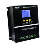 Maxbell Solar Charge Controller Double USB Port 12V 24V 36V 48V Adjustable Mppt 100A