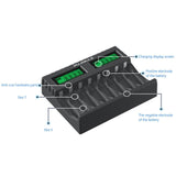 Maxbell Battery ChargerS AA AAA Battery Speed Charging Intelligent Fast Charging