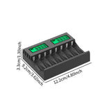 Maxbell Battery ChargerS AA AAA Battery Speed Charging Intelligent Fast Charging