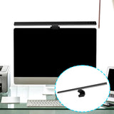 Maxbell Computer Monitor Lamp Clip on Sturdy Computer Screen Lamp for Hom Table Dorm 55cmx10.2cmx5.4cm