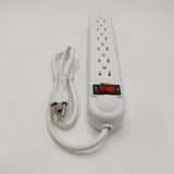 Maxbell 6 Outlet Power Strip US Plug Compact Accessories for Commercial Dorm Desktop 100cm Cord