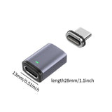 Maxbell Type C Adapter PD100W Fast Charging Converter for Mobile Phone Laptop Studio Type B
