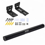 Maxbell Soundbar Wall Mount Bracket Depth Adjustable with Hardware Under TV Style A
