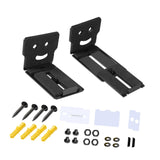 Maxbell Soundbar Wall Mount Bracket Depth Adjustable with Hardware Under TV Style A