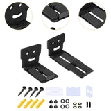 Maxbell Soundbar Wall Mount Bracket Depth Adjustable with Hardware Under TV Style A