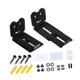 Maxbell Soundbar Wall Mount Bracket Depth Adjustable with Hardware Under TV Style B